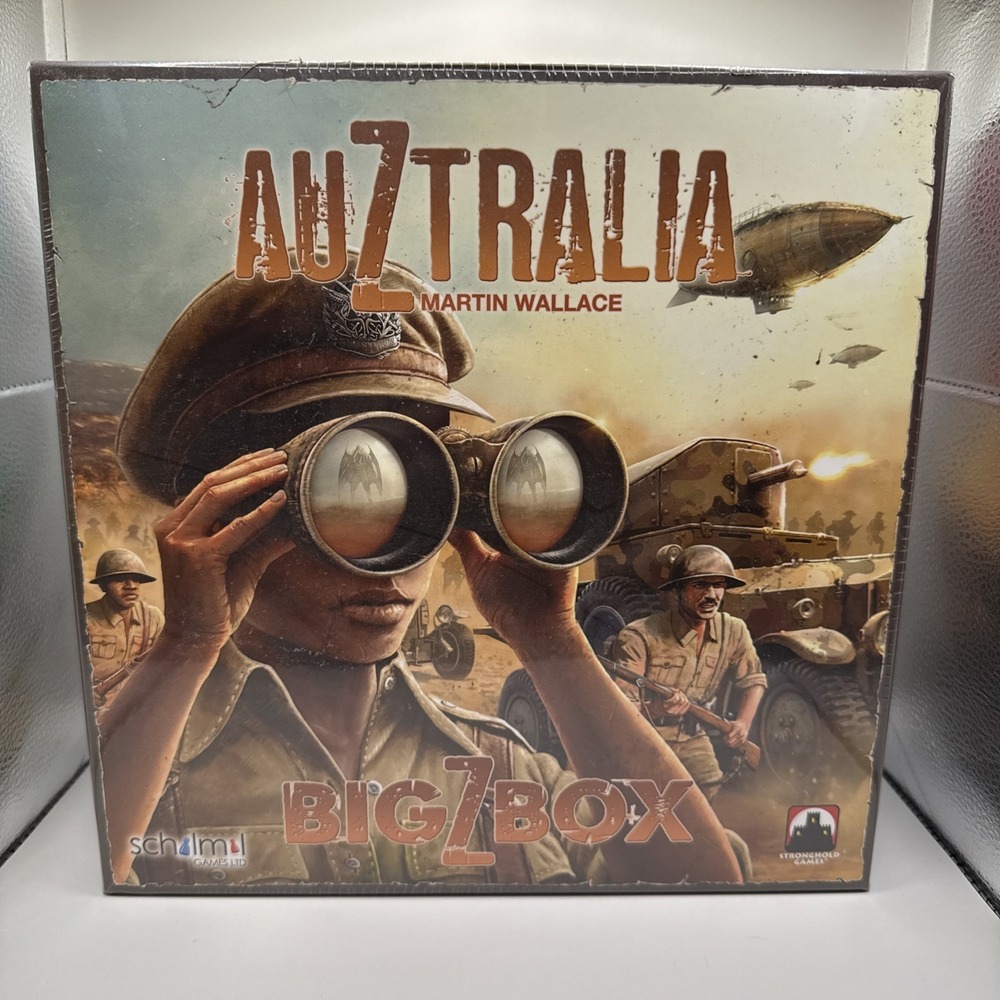 Stronghold AuZtralia Big Z Box Martin Wallace Brand New Factory Sealed NM